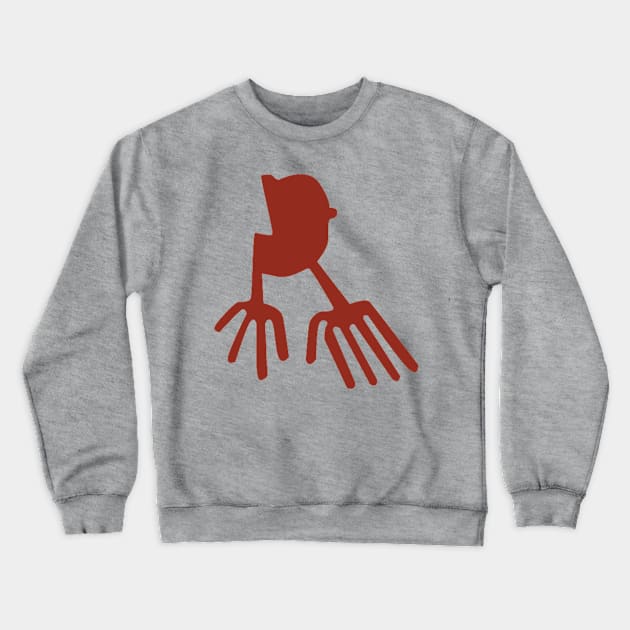 Nazca Lines - NightCrawler Crewneck Sweatshirt by The Convergence Enigma